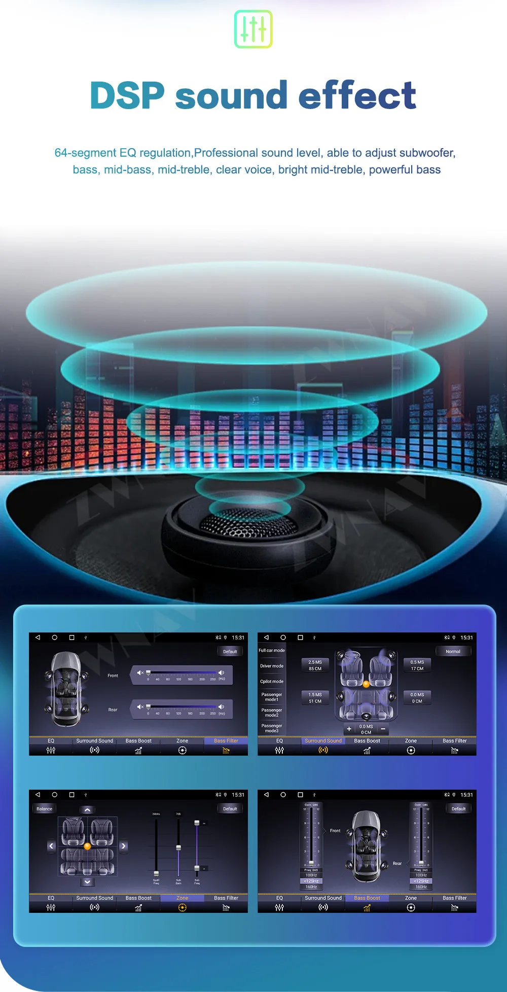 12 3-дюймовый для Land Rover Range Executive/Sport Android автомобильный головной прибор стерео