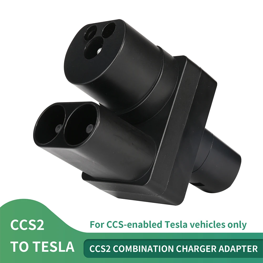 Фото Адаптер зарядного устройства CCS2 к Tesla EV, 1000 А, В, зарядная станция постоянного тока для электромобиля, комбинированный преобразователь CCS 2 к TPC для модели Teslas №1