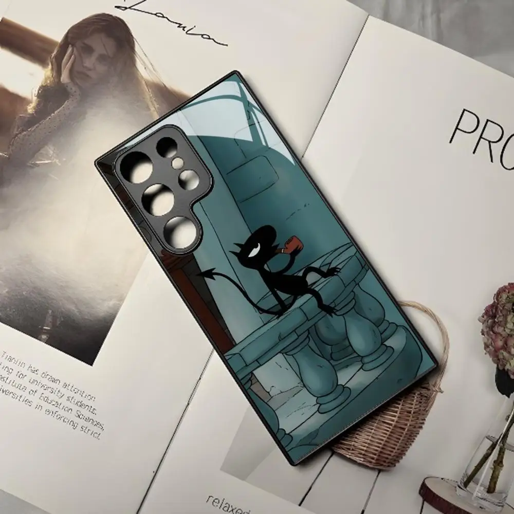 Фото Чехол для телефона Anime-D-Disenchantments для Samsung Galaxy S26 S25 S24 S23 S22 S20 S21 Edge Ultra Plus Fe, цветной серебристый чехол №4