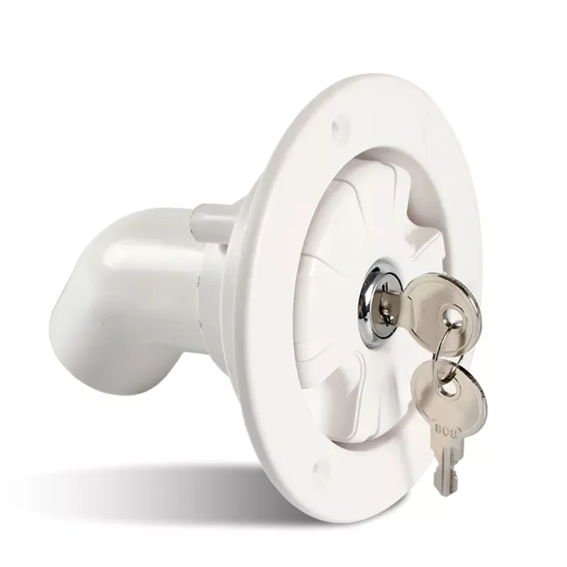 

Gravity Fresh Water Fill Hatch Inlet Filter with Keys Lockable for RV Boat Camper Trailer Caravan Accessories