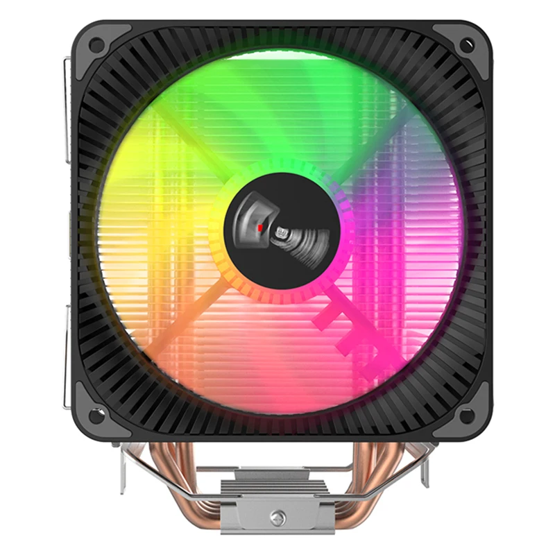 

4 Heat Pipe Tower CPU Cooler F400S Ultra-thin 4Pin PWM ITX RGB Cooling Fan for LGA 2011 775 1200 1150 1151 1155 X79 AMD AM3 AM4