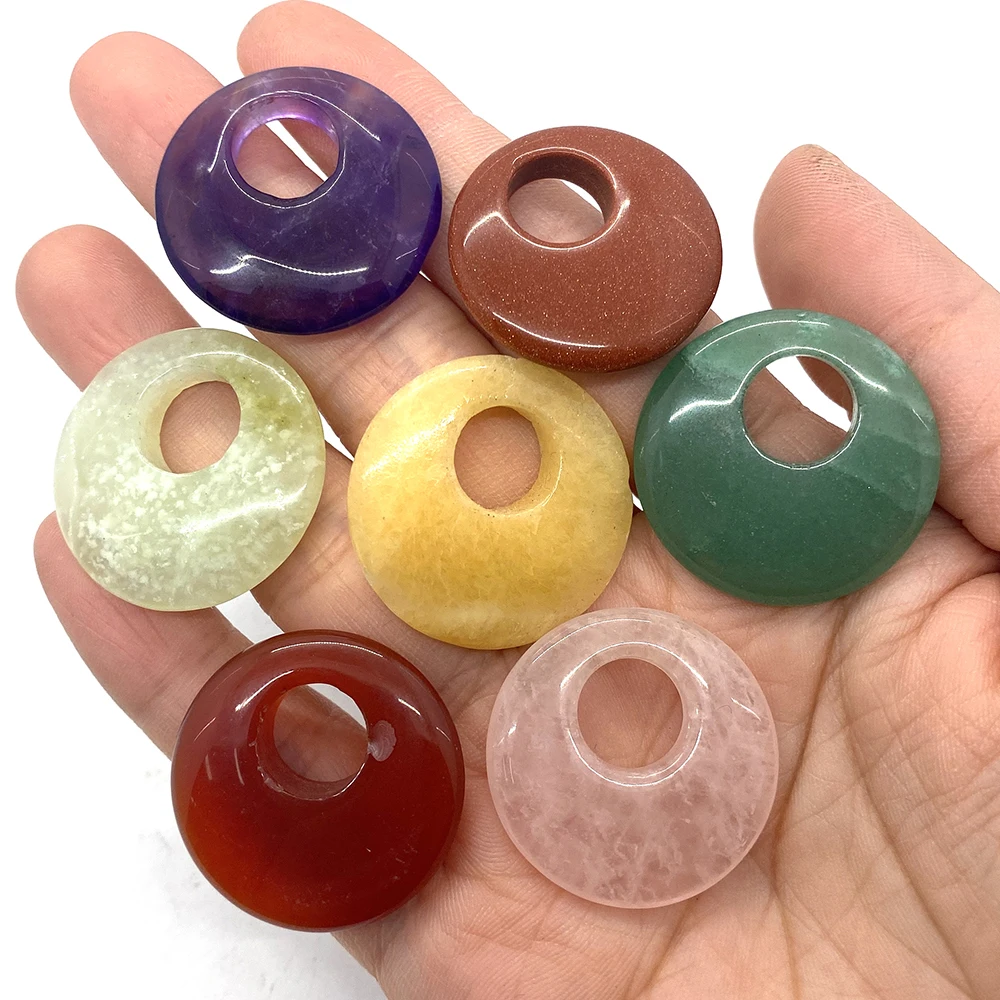 Ожерелье из натурального камня аметист и оникс очаровательное круглое ожерелье