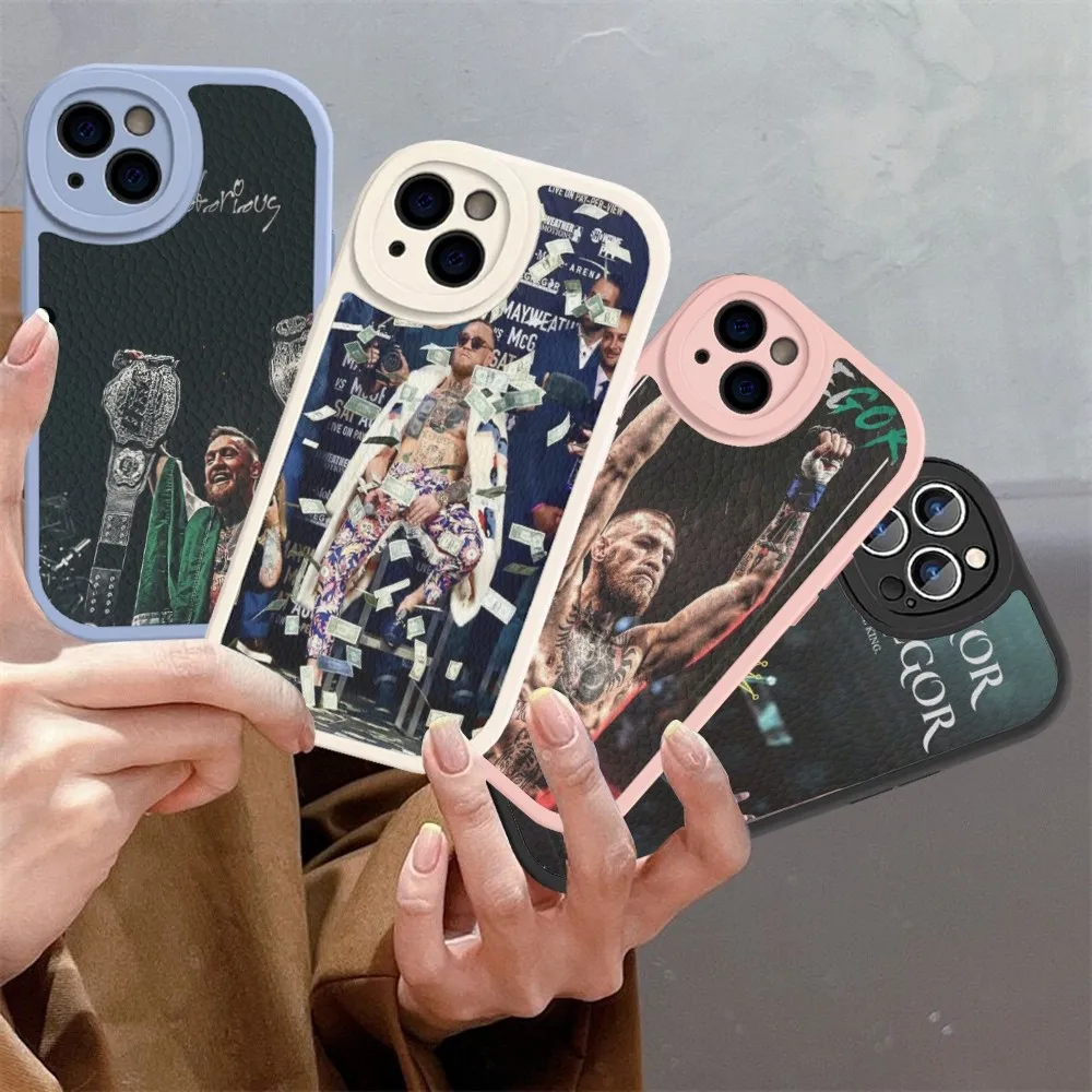 Чехол для телефона C-Conor M-McGregor из жесткой кожи iPhone 16 15 14 13 12 Mini 11 Pro Max Xs X Xr 7 8 Plus Fundas