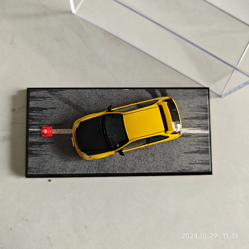 Литая под давлением модель автомобиля 1/64 Honda Ek9 Car ModeI Initial D спортивный автомобиль