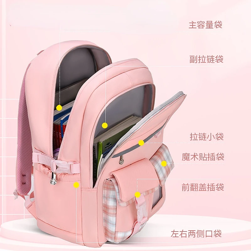 Children School Bags Girls Kids book bag Primary Orthopedic school backpack princess Backpack schoolbag kids Mochila Infantil
