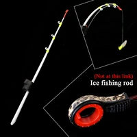fish king winter ice fishing rod top 5pcspack colorful 120mm 140mm 160mm skid portable outdoor fishing