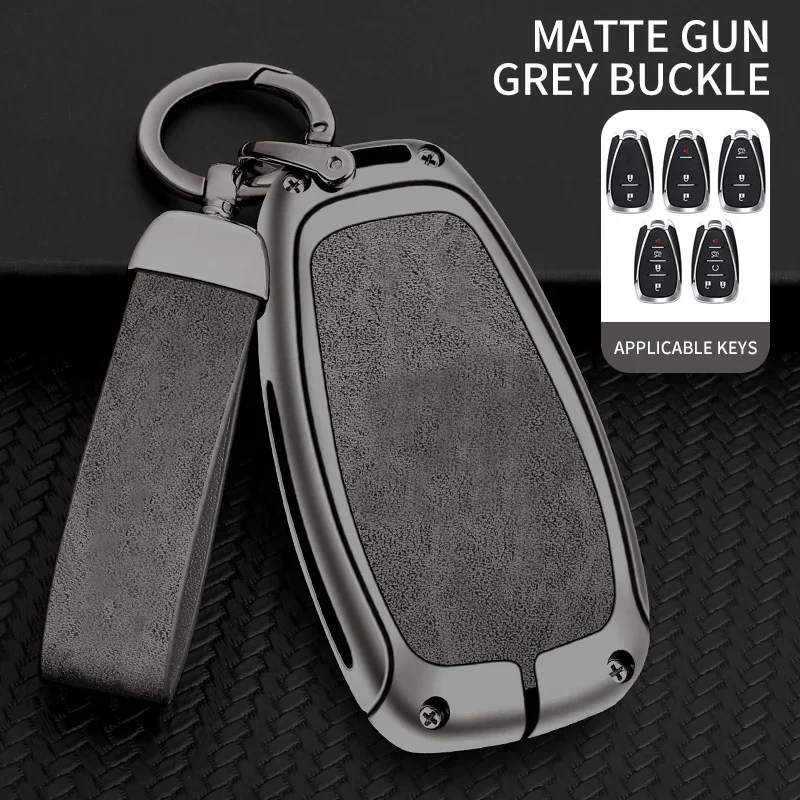 Чехол для автомобильного ключа из цинкового сплава для Chevrolet Cruze Spark Sonic Camaro Volt Bolt Trax Malibu Onix Equinox Orlando Blazer подача
