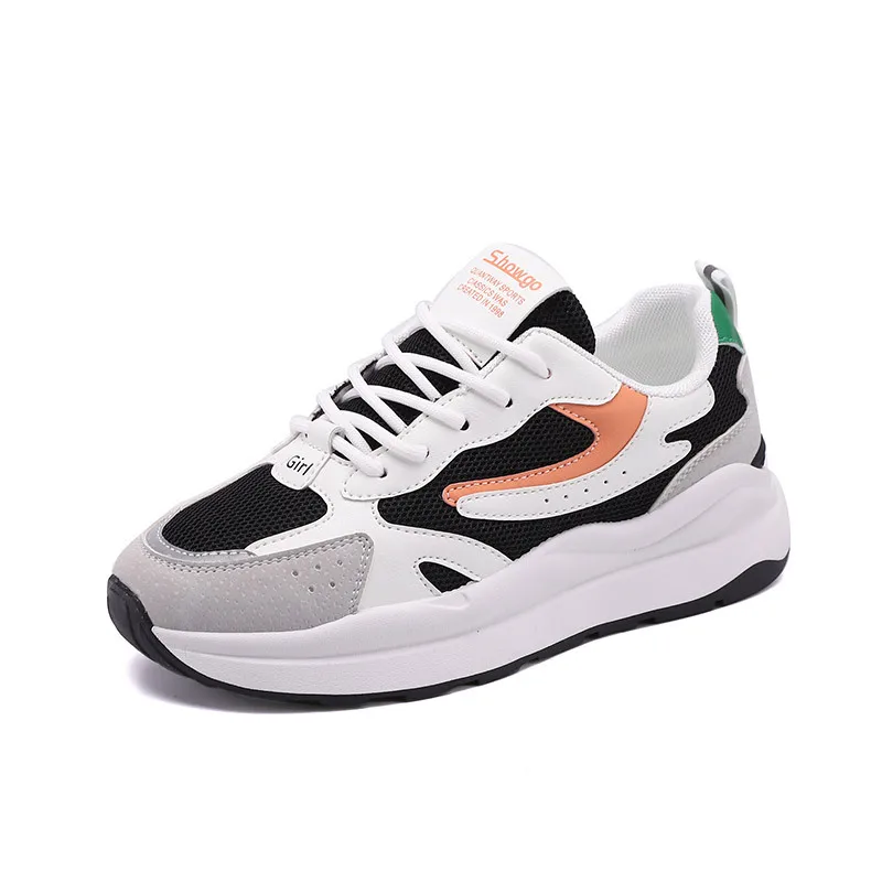 

Spring Women Casual Shoes Fashion Breathable Walking Mesh Flat Shoes Woman White Sneakers Tenis Feminino Female Shoes