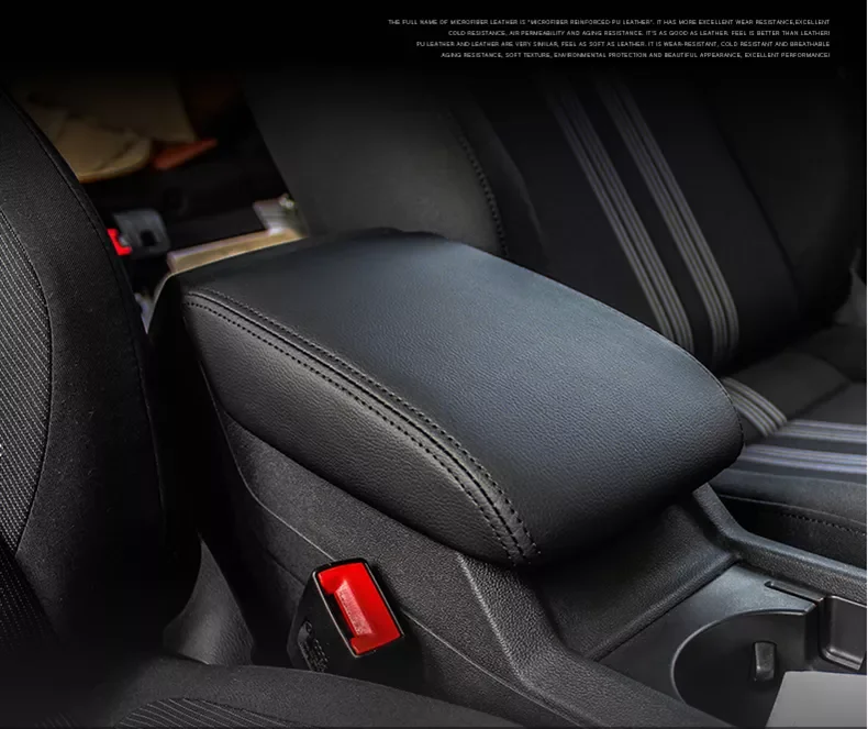 

PU leather Car Armrest Box Cover Car Accessories For VW Tiguan MK1 2007-2014
