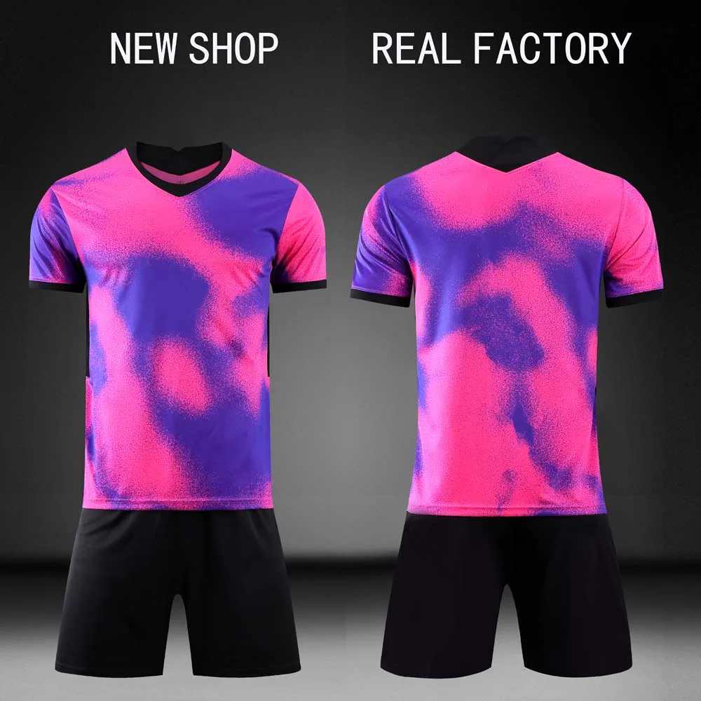 

2022 football team soccer jerseys clubjerseysportswear quick-drying sports jersey children's training suit short-sleeved suit