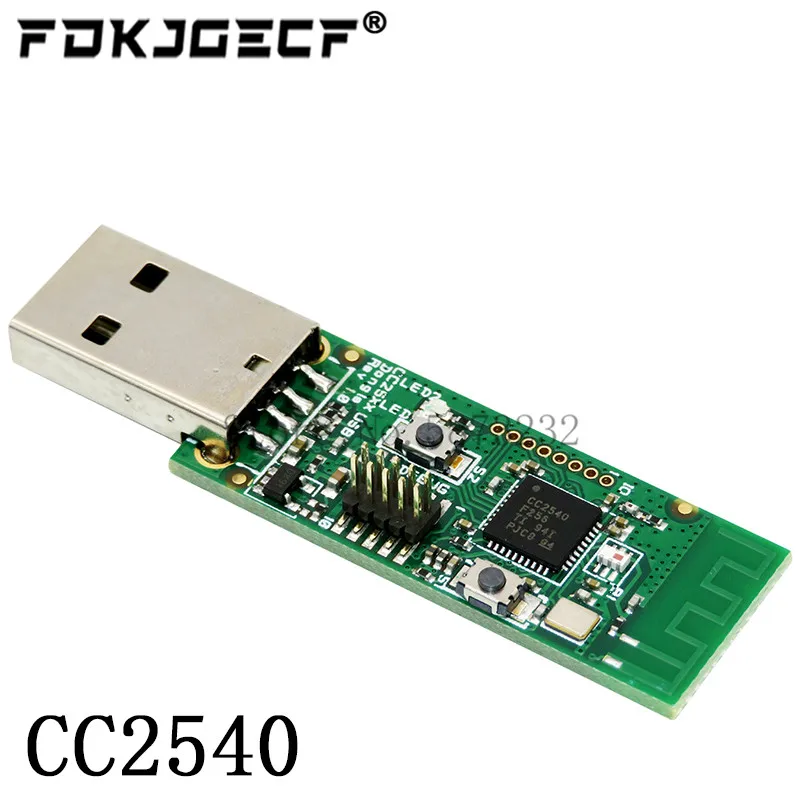 Фото CC-отладчик CC2531 Zigbee CC2540 Sniffer Беспроводной Bluetooth 4.0 Dongle Плата захвата USB-модуль программатора Кабель загрузки №4