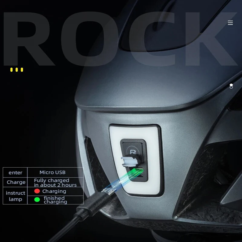 ROCKBROS светодиодный велосипедный шлем со съемной подкладкой дышащий защитный