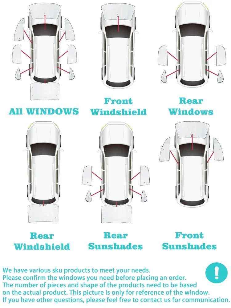 Для Mercedes-Benz EQA H243 2022 ~ 2024 автомобильный солнцезащитный козырек с полным покрытием