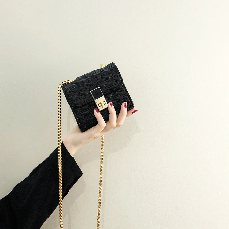 

New Fashion Rhombus Chain Bag Ins All-Match Shoulder Messenger Bag