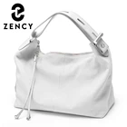 Zency 100% натуральная кожа OL стильная женская сумка-тоут модные женские сумки на плечо классическая сумка через плечо сумка-мессенджер