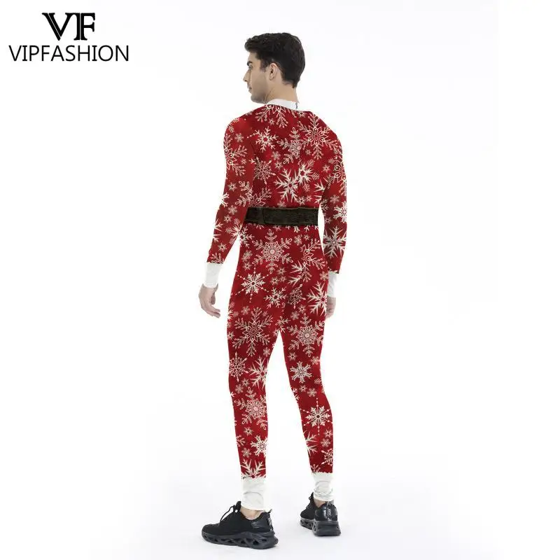 VIP модный костюм Санта-Клауса для взрослых необычный косплей боди зентай