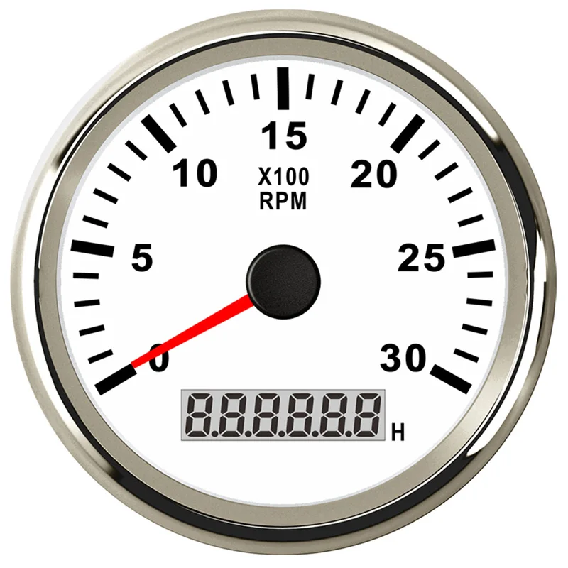 Высококачественные тахометры 0-3000 об/мин водонепроницаемые датчики Revolution 9-32 В