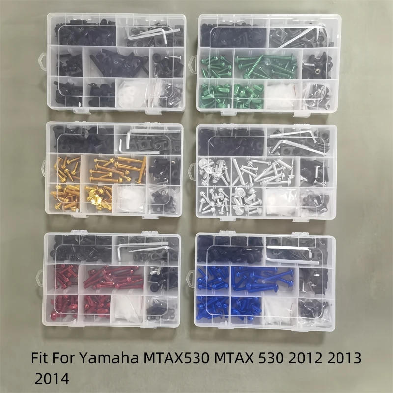 Комплект обтекателей болты для кузова винты подходят Yamaha MTAX530 MTAX 530 2012 2013 2014