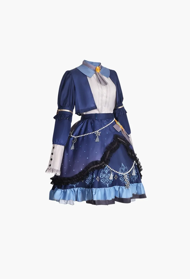 Фото Красочное платье со звездами PJSK для Akiyama Mizuki Shinonome Ena Asahina Mafuyu, костюм для косплея YOISAKI KANADE, одежда на Хэллоуин №3