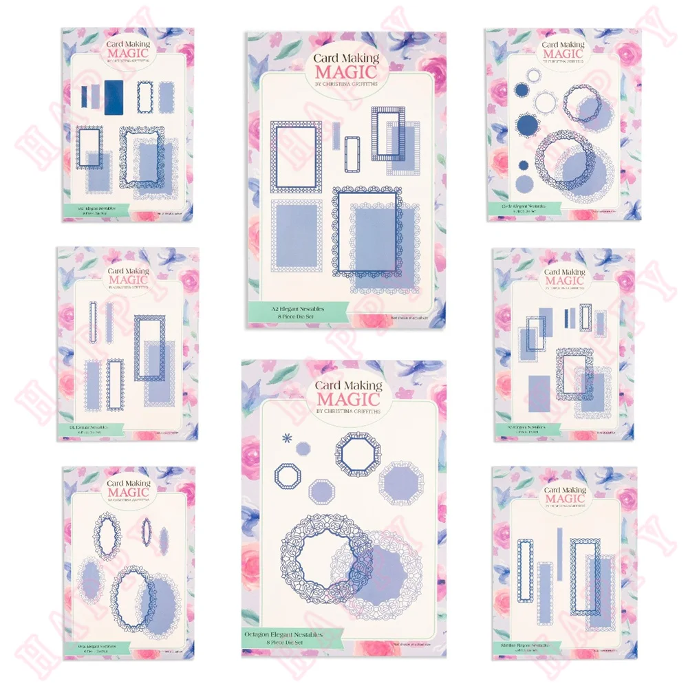 

2022 Metal Cutting Die Lace Patterns Of Various Shapes DIY Craft Making Greeting Card Scrapbooking Decoration Embossing Template