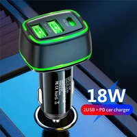 car chargers18w usb charger qc 3 0 chargeur usb c for iphone 12 fast charger for xiaomi huawei usb plug car induction chargers