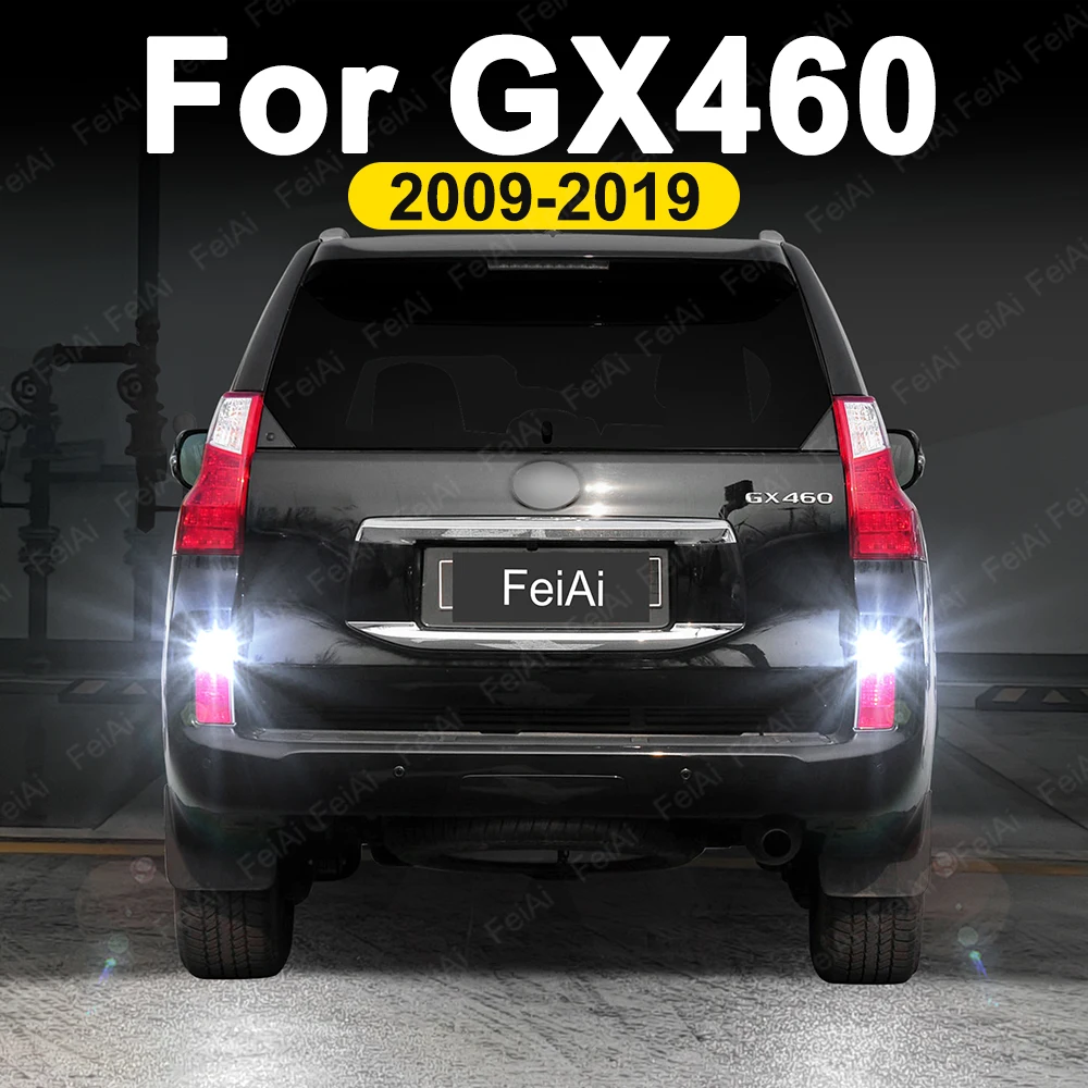

Светодиодные фонари заднего хода для Lexus GX460 GX 460 2009 2010 2011 2012 2013 2014 2015 2016-2019, аксессуары для тюнинга, лампы заднего хода