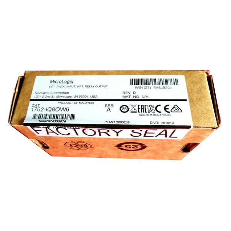 

100% Brand New Original 1 Year Warranty 1762-IQ8OW6 PLC module