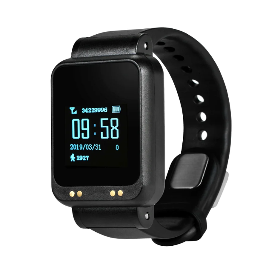 professional smart wach wifi gps temperature kids 4g watch for prisoner bracelet with temperature and gps