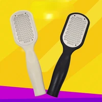 1pcs 304 stainless steel callus remover pedicure foot file scraper scrubber portable multifunctional foot file foot care tools
