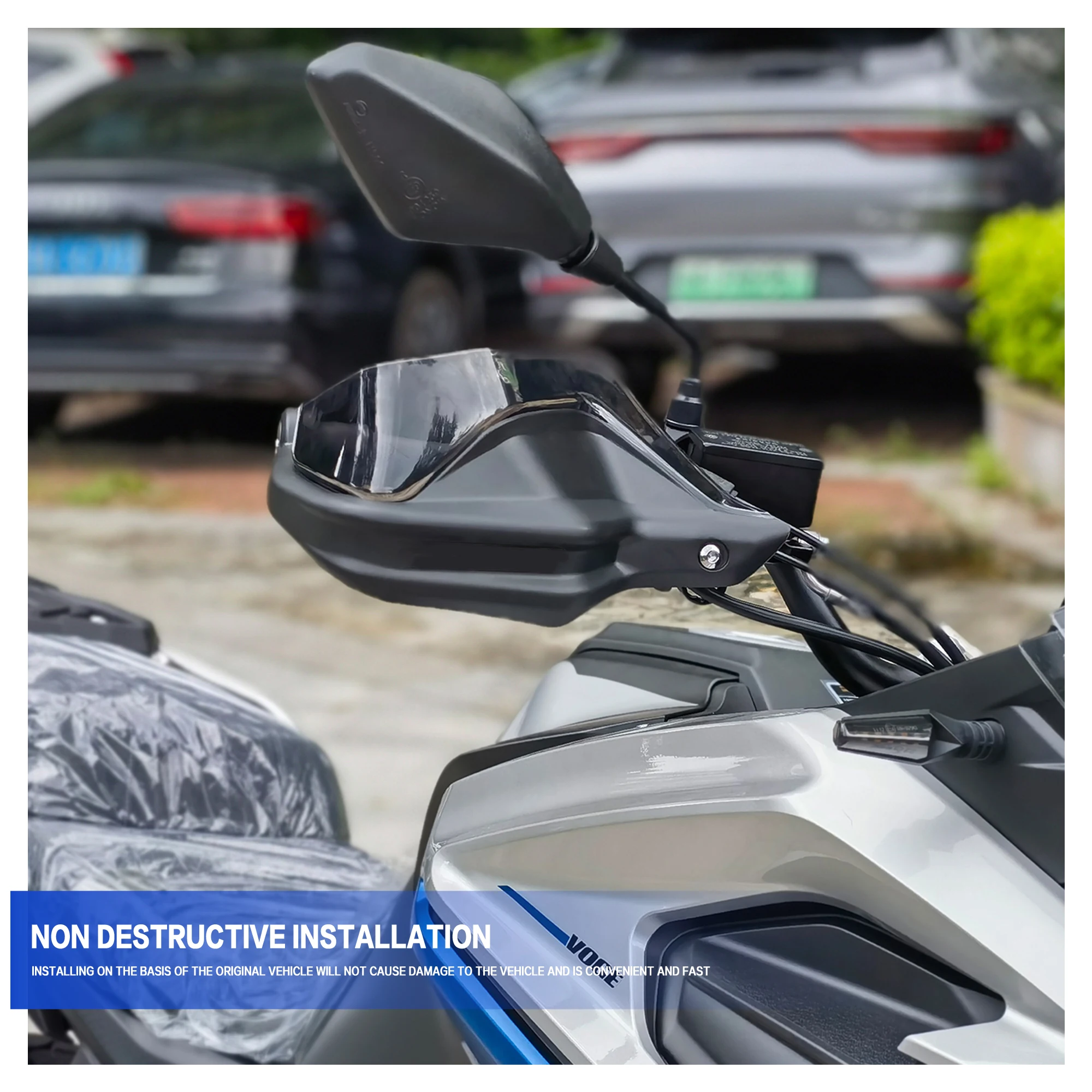 Новинка для Loncin Voge DS625X DS525X, защита для рук мотоцикла, щит с монтажным кронштейном Valico 625 DSX 2025 (art.: 3920d36ff08ab) - 3920d36ff08ab