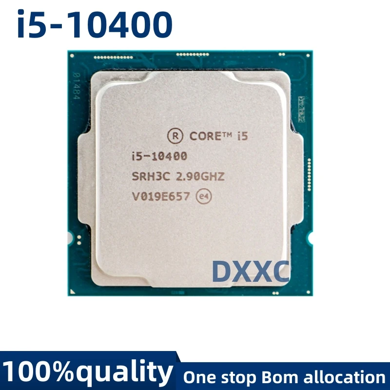 

For Core i5-10400 I5 10400 2.9 GHz Six-Core Twelve-Thread CPU Processor L2=1.5M L3=12M 65W LGA 1200