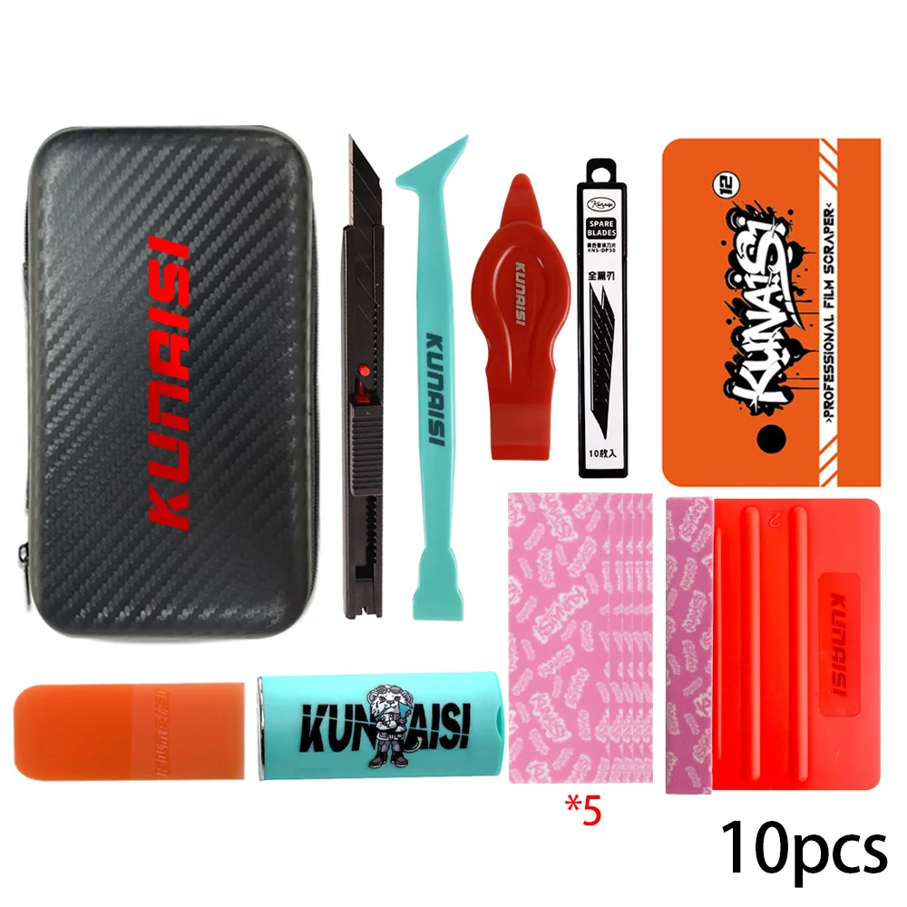 

Набор Из 10 Аксессуаров Для Установки Виниловой Пленки: Скребок