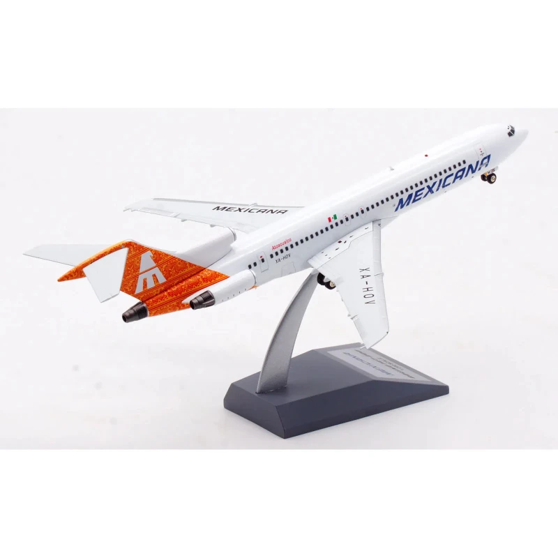 Фото Новинка 1:200, литой под давлением самолет из сплава INFLIGHT Mexicana Airlines Boeing B727-200, модель реактивного самолета XA-HOV IF722MX1222, дисплей коллекции №2