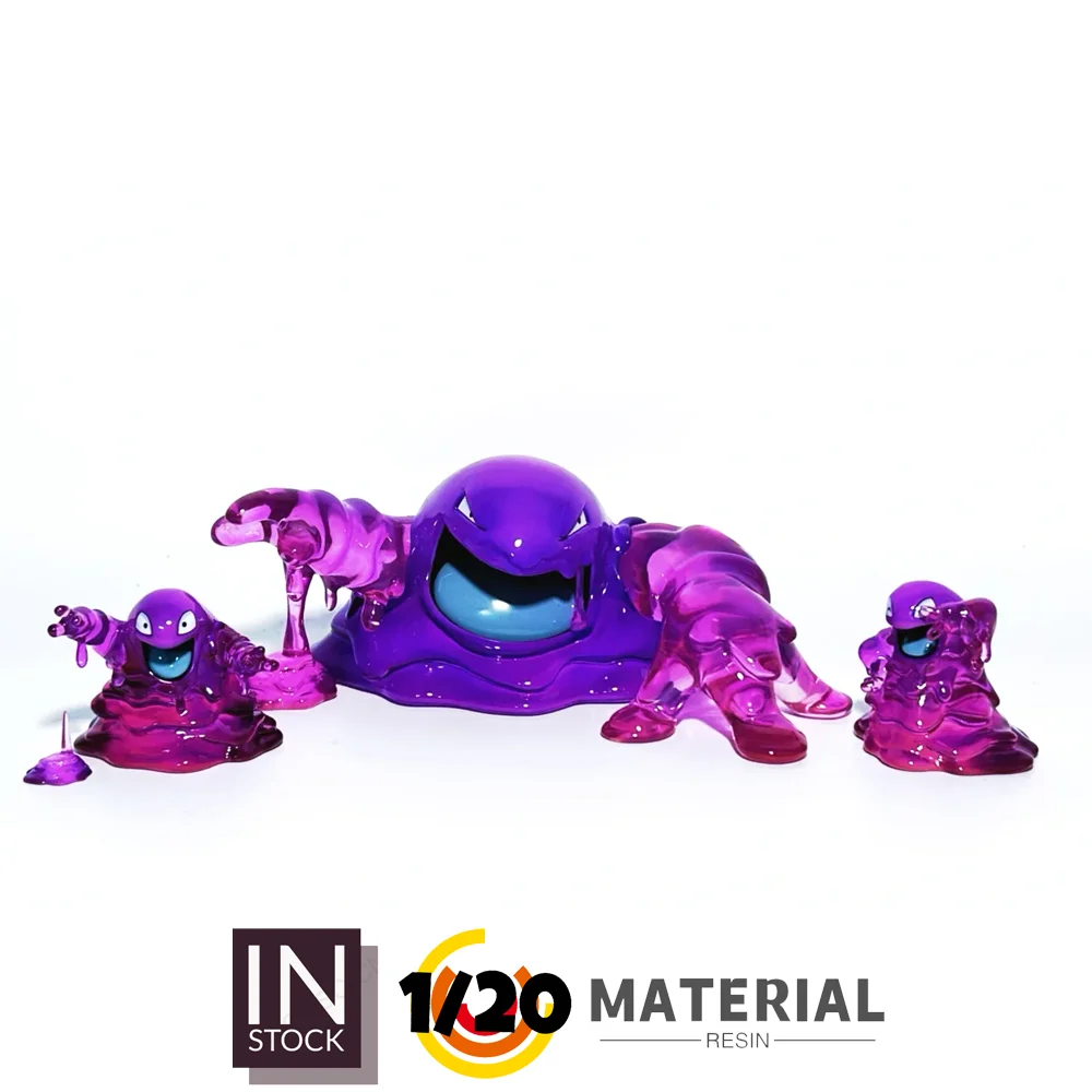 [В наличии] 1/20 фигурка из смолы [поддон]-Grimer &amp Мук