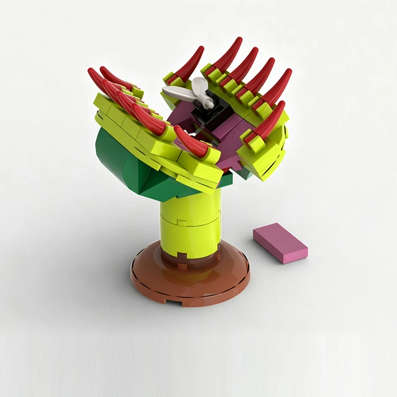 Серия Творцы растений Модель MOC Строительные блоки Ловец-паук Модульные технологические подарки Набор для сборки на праздники Детские игрушки (art.: 3920dd2e322cd) - 3920dd2e322cd