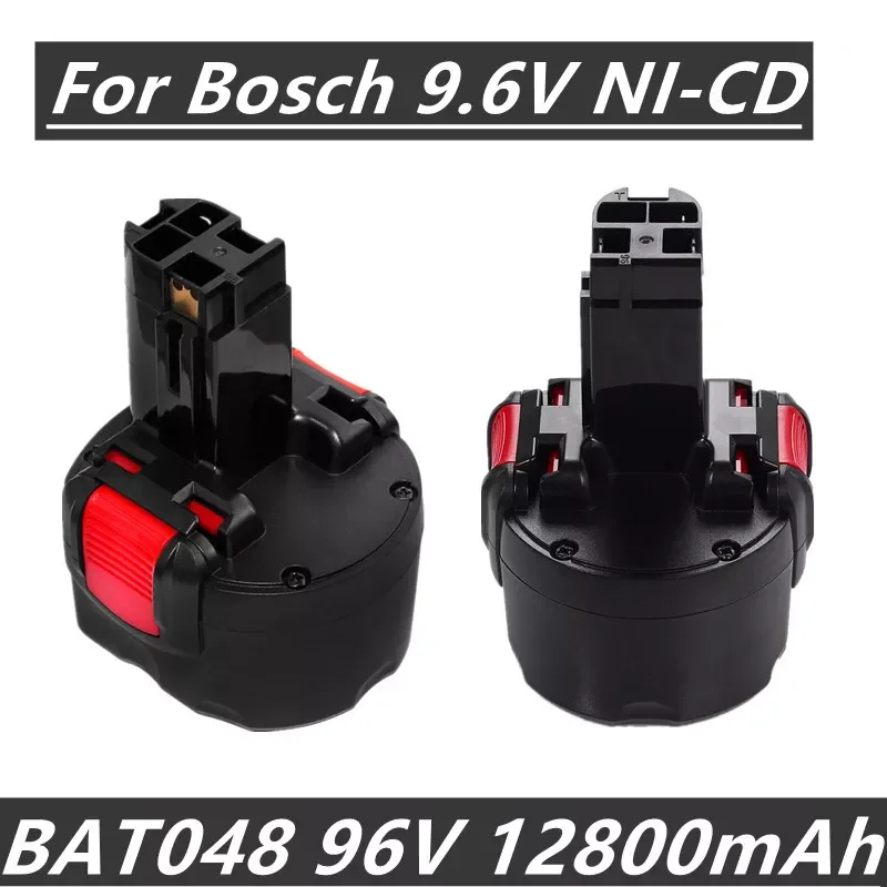 

Аккумуляторная батарея BAT048 для Bosch, 9,6 в, 12800 мАч, Ni-CD, аккумулятор для электроинструментов Bosch PSR 960, BH984, BAT048, BAT119