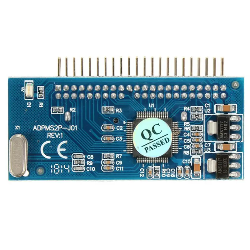 

16-контактный Micro-Sata Ssd 1,8 дюйма до 2,5 дюйма, 44 контакта, карта адаптера Ide