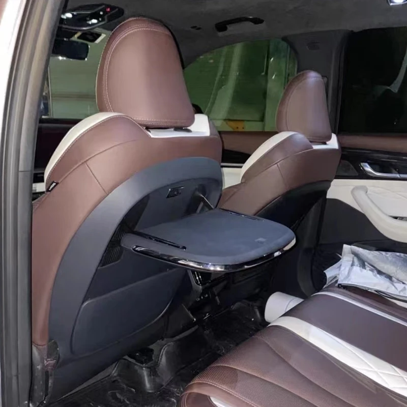 

Для Geely Monjaro KX11 Xingyue L 2021 2022 2023 лоток для автомобильного сиденья задний складной стол модификация автозапчасти