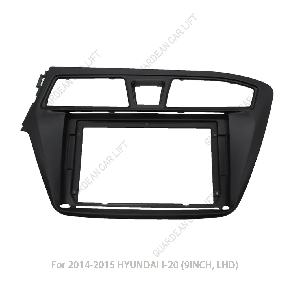9 Inch Car Radio Fascia  For Hyundai I20 2015 -2017 Android MP5 Player Panel Casing Frame 2 Din Head Unit Stereo Dash Cover Trim