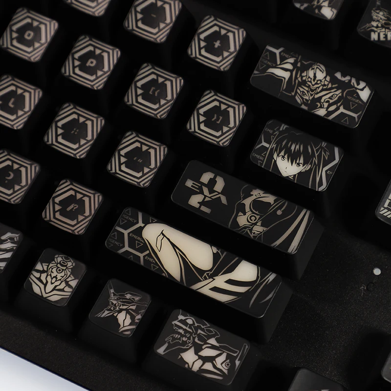 104 на клавиши с персонализированным дизайном в стиле аниме Аянами рей и АСУКА