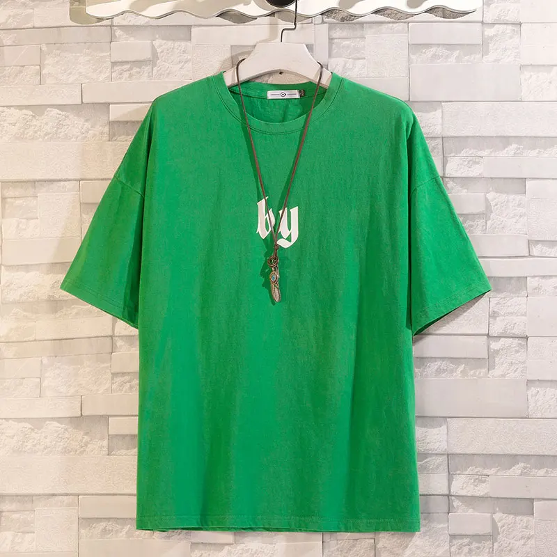 

Футболка мужская с коротким рукавом, модная тенниска в Корейском стиле Харадзюку, уличная одежда, цельный топ в стиле хип-хоп, рок, рубашка, л...