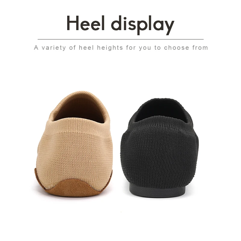 DKZSYIM New Women Shoes Knitting Sock Sneakers Women Breathable Mesh Flat Shoes Ladies Casual Shoes Woman Knit Sock Flats