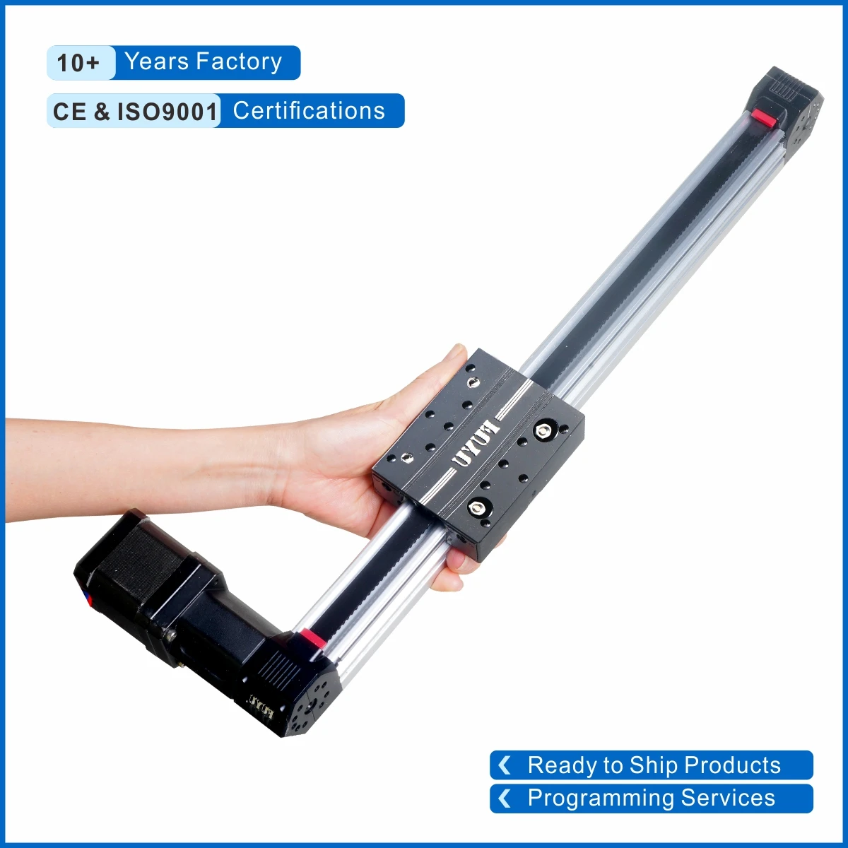 

Высокоскоростное линейное движение, длинный ход, двойная ось, тонкий скользящий ремень, приводная направляющая