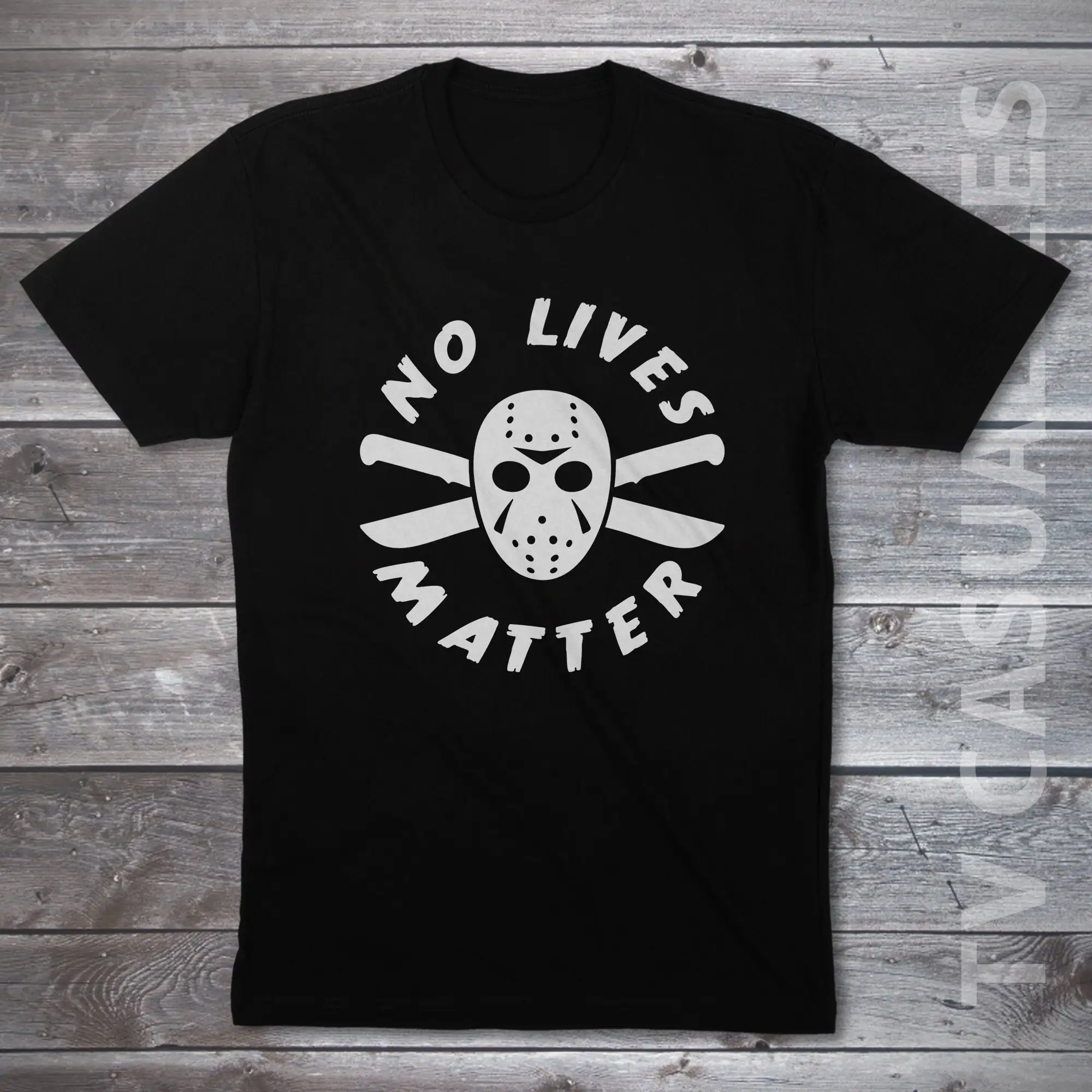 Мужская футболка независимо от жизни или забавная на Хэллоуин