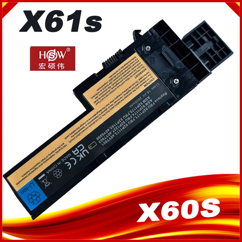 Аккумулятор на 4 ячейки для IBM ThinkPad X60 X60s X61 X61s Series 40Y7001 40Y7003 ASM 92P1170 92P1172