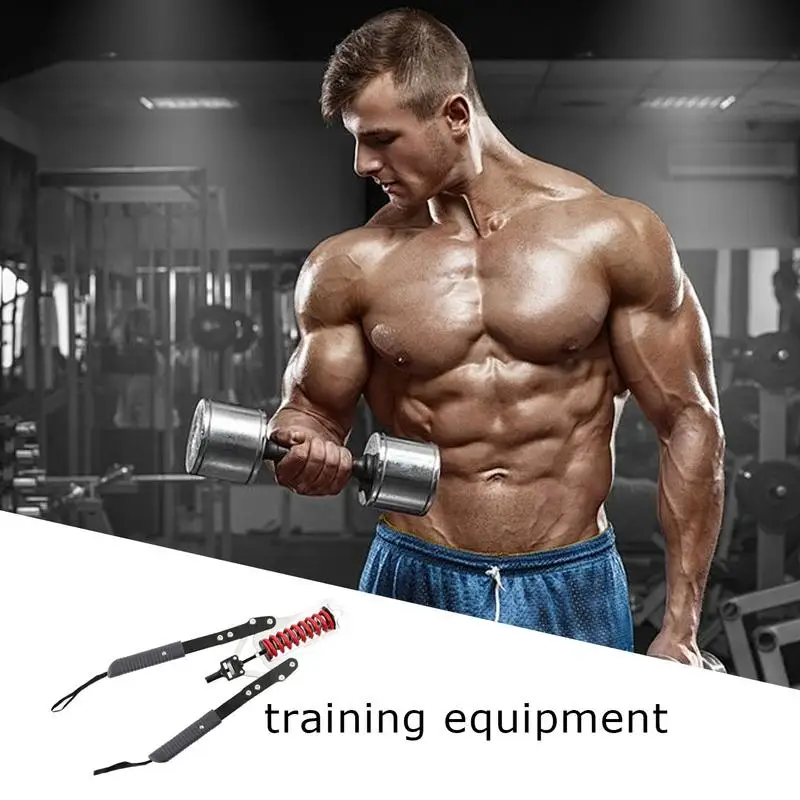 Тренажер для рук и груди оборудование тренировки торсионная штанга регулируемая