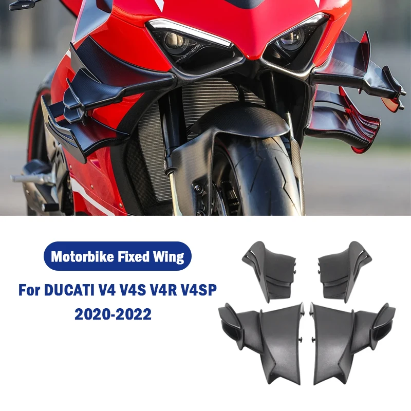 Обтекатель с фиксированным крылом для Ducati Panigale/ Streetfighter Panigale V4 V4S V4R Superleggera 2018-2022
