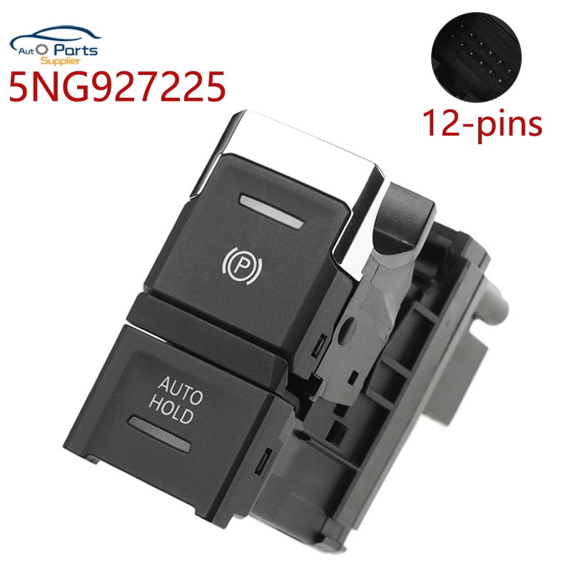 

New 5NG927225 Power Electronic Parking Brake Handbrake Switch Button For VW Tiguan 2016-ON