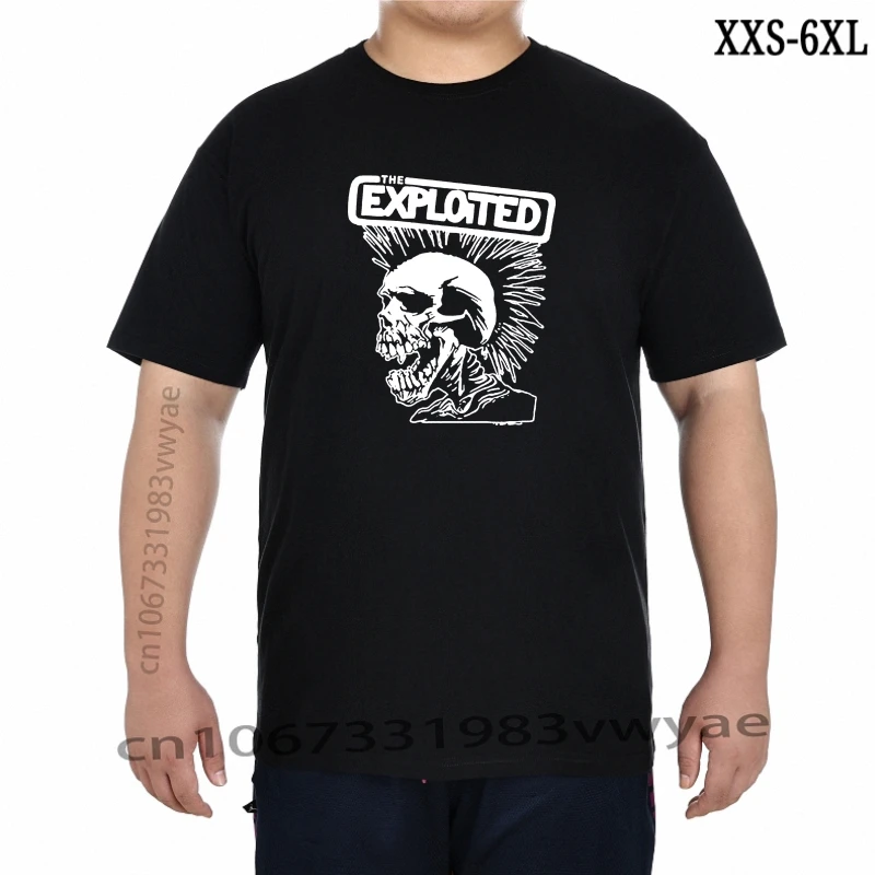 

Punk Style Skull TShirt Size Us 100% Cotton Men' Clothing Trend 2023 Confortable Tee Shirt XXS-6XL