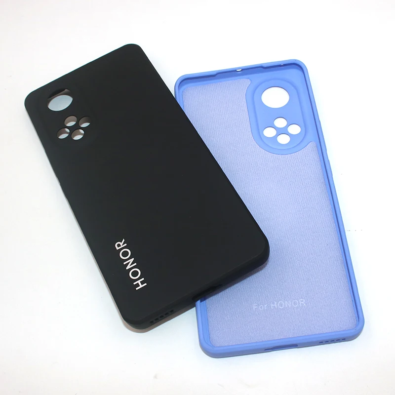 Чехол для телефона Honor 50/50Pro ударопрочный силиконовый мягкий чехол с логотипом и